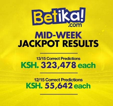 BETIKA MIDWEEK JACKPOT PREDICTIONS .